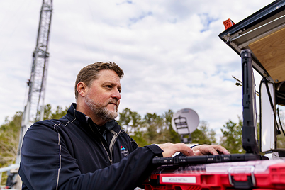 Fleet of vans with TrueTrack
